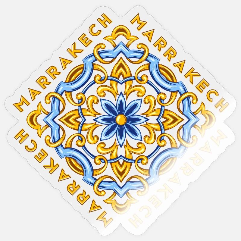 Marrakech Sticker Marrakech Stickers | Unique Designs | Spreadshirt