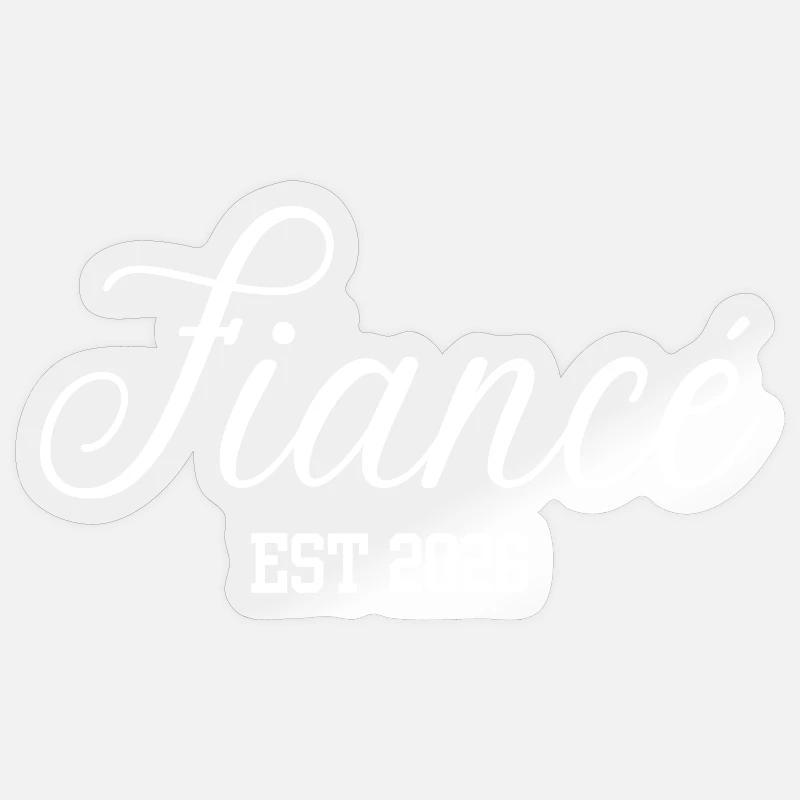 Fiance Stickers | Unique Designs | Spreadshirt