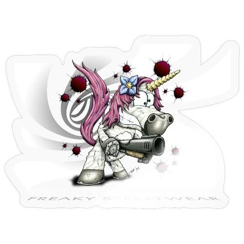 don't fuck with the unicorn - Sticker
