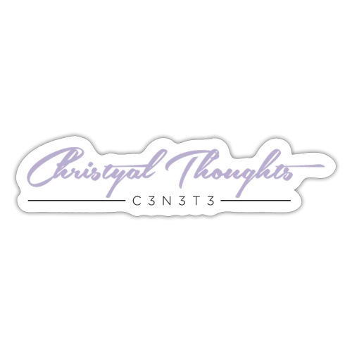 Christyal Thoughts C3N3T31 CP - Sticker