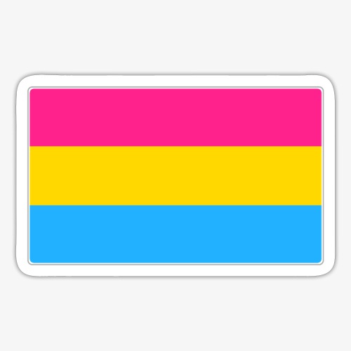 Pansexual Pride Flag - Sticker