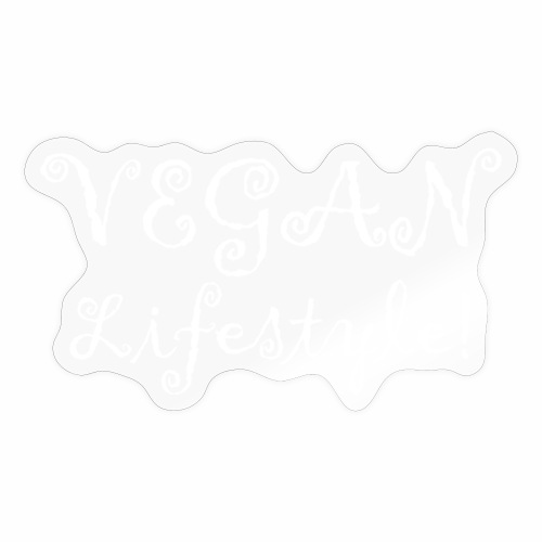 Vegan Lifestyle Shirt Gift Idea Gifts Ideas nagev - Sticker