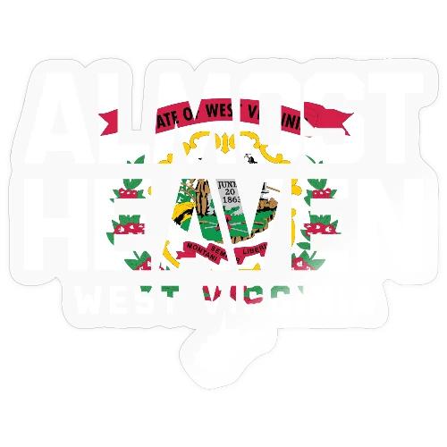 almost heaven_flag - Sticker