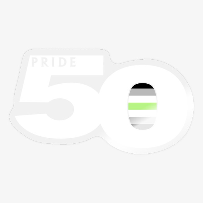 50 Pride Agender Pride Flag