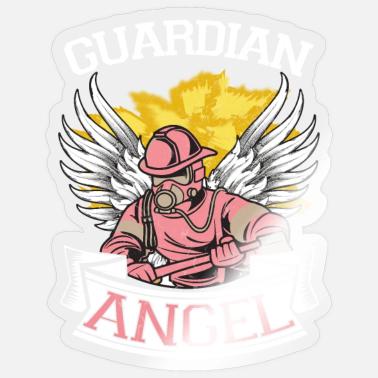 Firefighter Angel Drawings Retro Fireman Art Posters For Sale