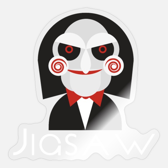 Jigsaw as Doll' Sticker | Spreadshirt