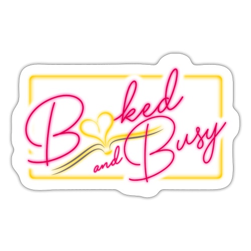 Booked & Busy Tee - Sticker