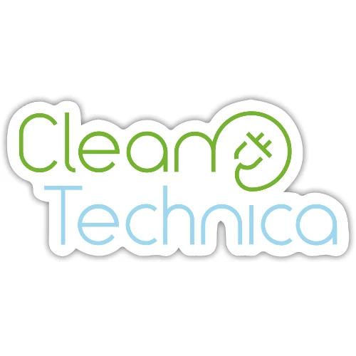 CleanTechnica Logo 2 - Sticker