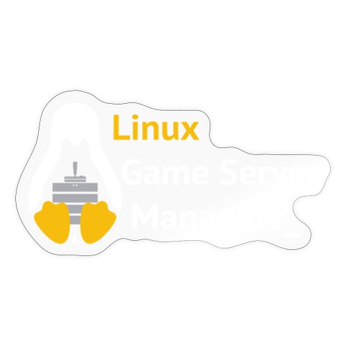 Linux Game Server Managers - Sticker