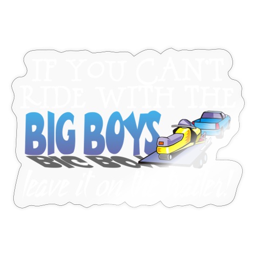 BIG BOYS TRAILER - Sticker
