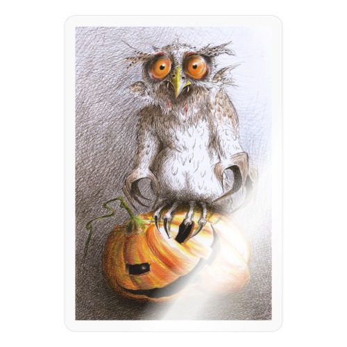Vampire Owl - Sticker