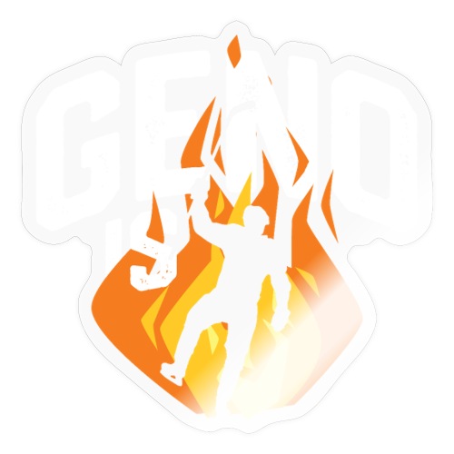 Geno is Fire - Sticker