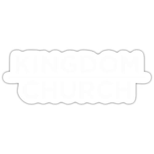 KingdomOverChurchWhite - Sticker