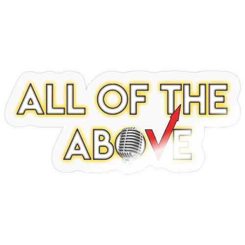 All of the Above Logo - Sticker