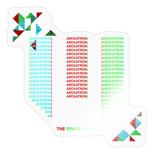 The Spacebridge (Original) - Sticker