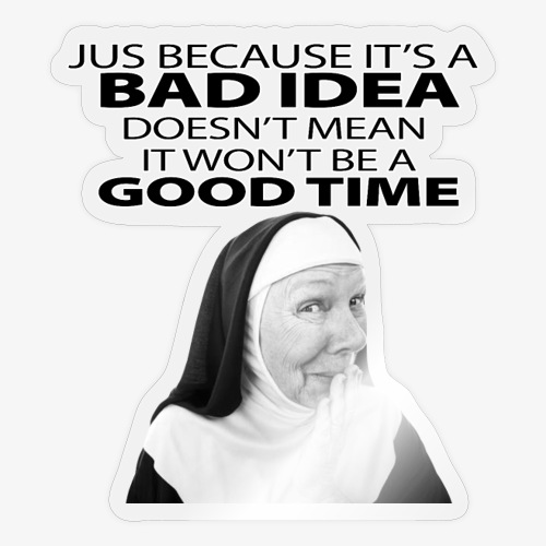 nuns - Sticker