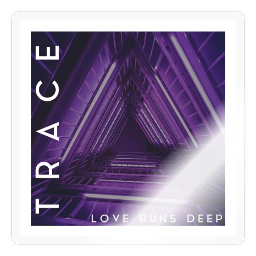 Love Runs Single Cover - Sticker