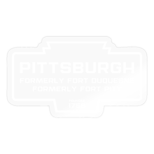 Pittsburgh - Keystone Marker - Sticker
