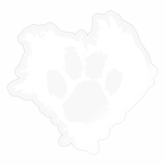 Splash Paw Heart - Animal Friends Logo Gift Ideas