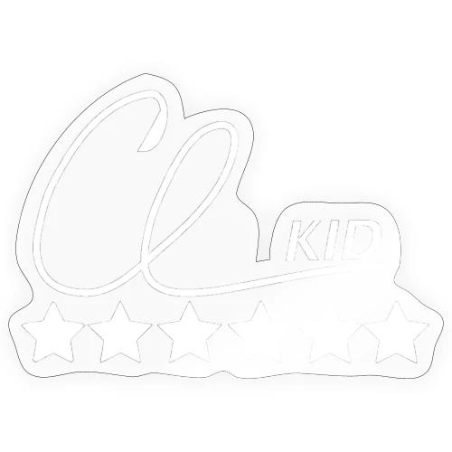 CL KID Logo (White) - Sticker
