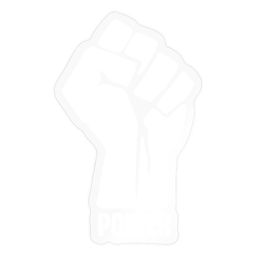 Black Power Fist - Sticker