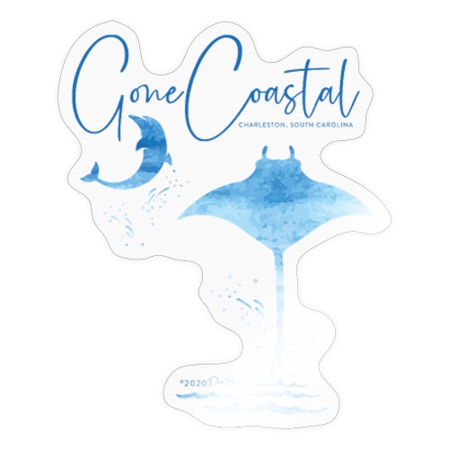 Gone Coastal Too! - Sticker
