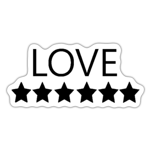 LOVE (Black font) - Sticker