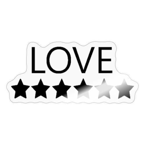 LOVE (Black font) - Sticker