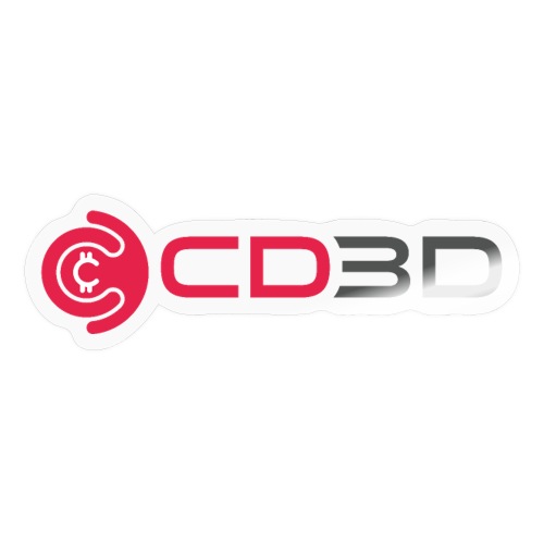 CD3D Transparency Grey - Sticker