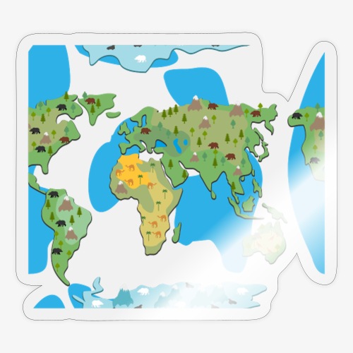 Animated Earth - Sticker