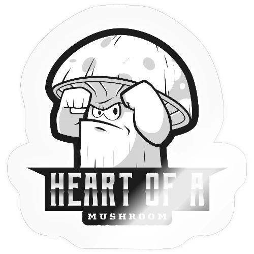 Heart Of A Mushroom - Sticker