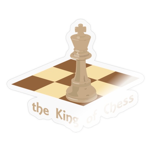 King Of Chess - Sticker