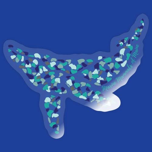 Seaglass Series-Whale - Sticker