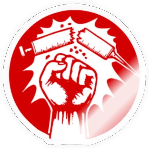 No Vaccine - Sticker