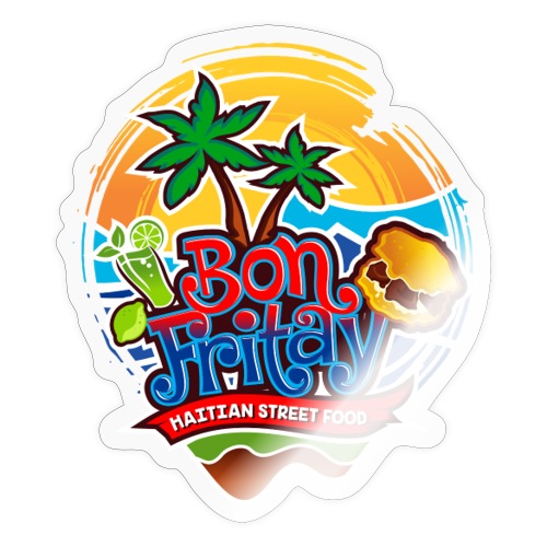 Bon Fritay Logo - Sticker