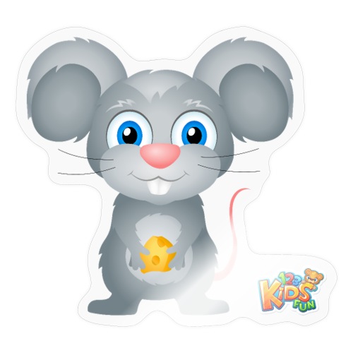 Mouse - 123 Kids Fun - Sticker