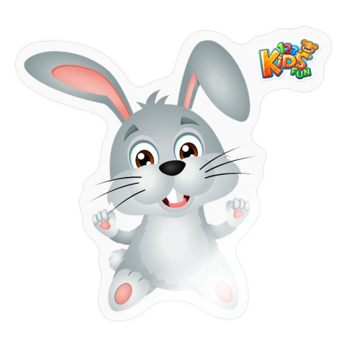 Bunny - 123 Kids Fun - Sticker