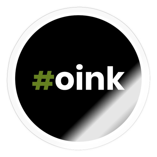 Oink Sticker - Sticker