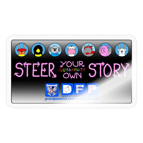 Steer Your Own Story - Sticker