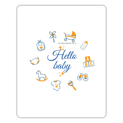 Hello baby - Sticker