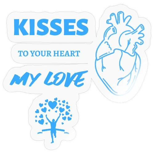 Kisses To Your Heart - Sticker