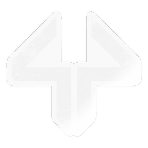 Thick44 Distressed Logo - Sticker