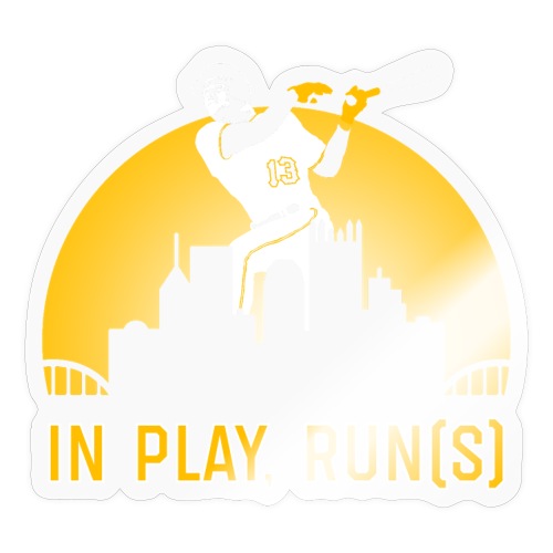 In Play, Run(s) - Sticker