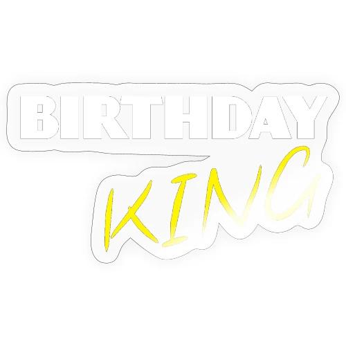 BIRTHDAY KING - Sticker