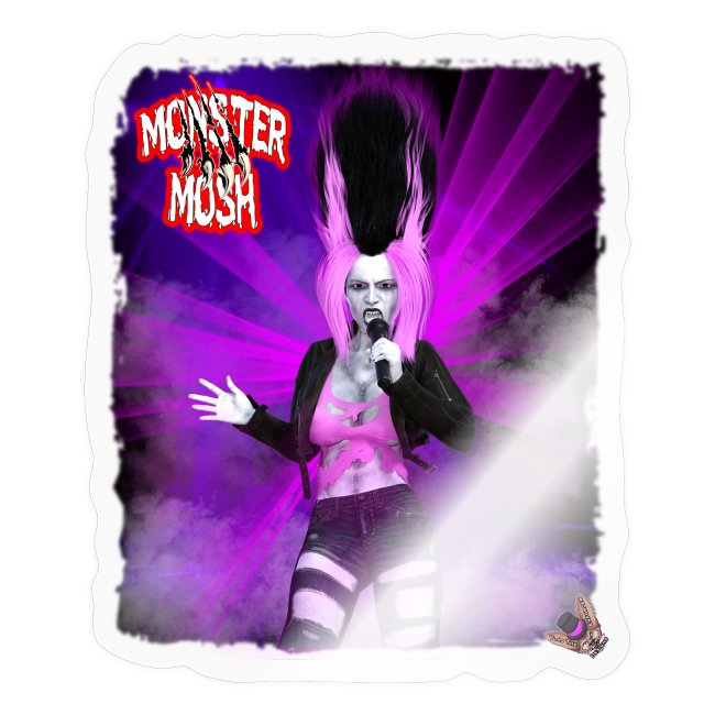 Monster Mosh Bride Of Frankie Singer Punk Variant