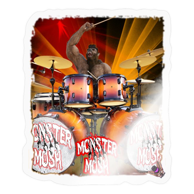 Monster Mosh Wolfman Drummer