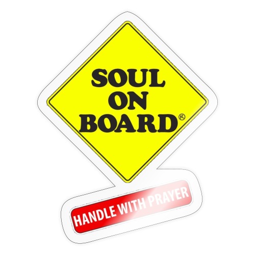 Soul On Board Handle with Prayer - Sticker