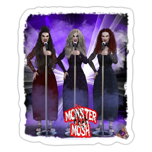 Monster Mosh Dracs Brides Backing Vocals - Sticker