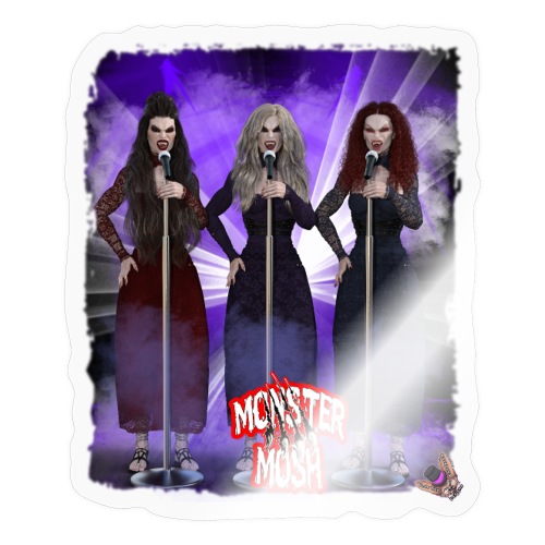 Monster Mosh Dracs Brides Backing Vocals - Sticker