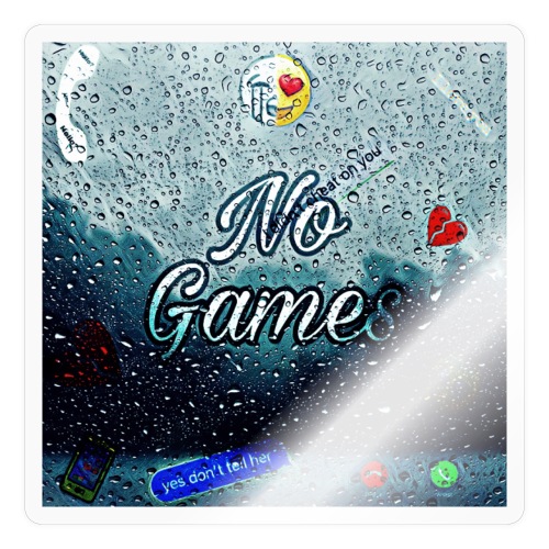 No Games - Sticker